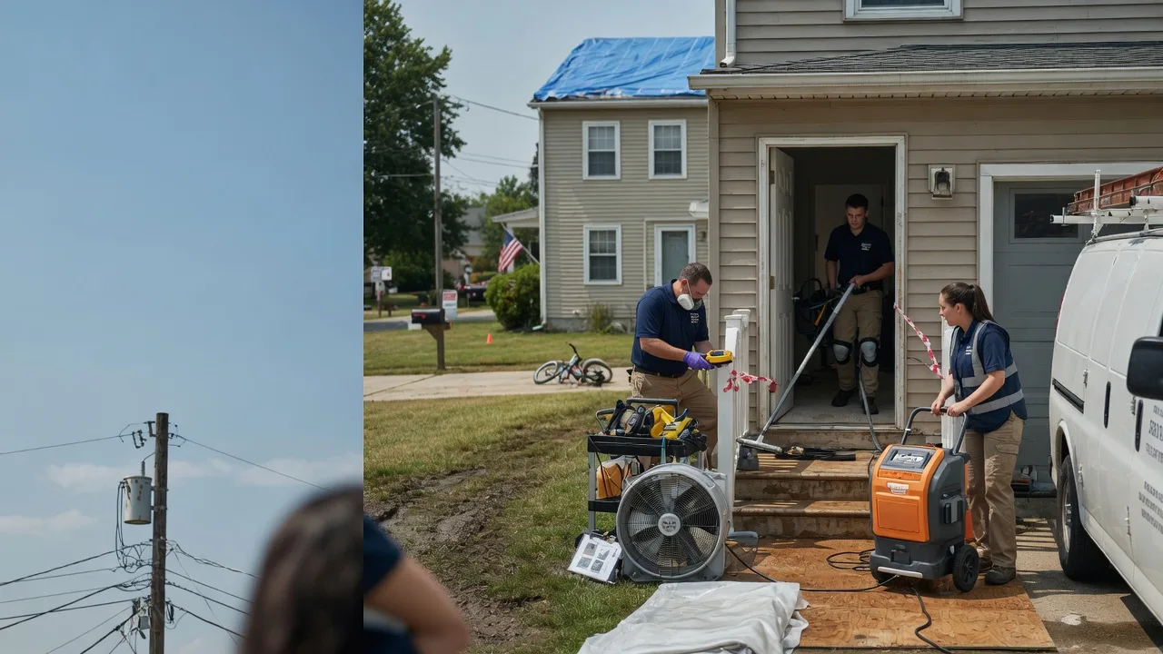 Water Damage Repair in Moundsville, WV near me